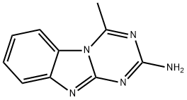1,3,5-TRIAZINO[1,2-A]BENZIMIDAZOL-2-AMINE, 4-METHYL- Structure
