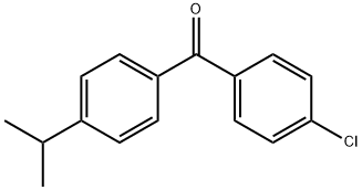 4-CHLORO-4'-ISO-PROPYLBENZOPHENONE Structure