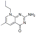 Pyrido[2,3-d]pyrimidin-4(8H)-one, 2-amino-6-methyl-8-propyl- (9CI) 구조식 이미지