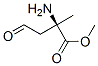 Isovaline, 4-oxo-, methyl ester (9CI) Structure