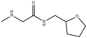 2-(methylamino)-N-(tetrahydrofuran-2-ylmethyl)acetamide Structure