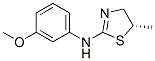 2-Thiazolamine,4,5-dihydro-N-(3-methoxyphenyl)-5-methyl-,(5S)-(9CI) 구조식 이미지