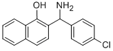 2-[AMINO-(4-CHLORO-PHENYL)-METHYL]-NAPHTHALEN-1-OL Structure
