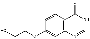 4(1H)-Quinazolinone,7-(2-hydroxyethoxy)- Structure