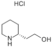 (S)-2-(Hydroxyethyl)piperidine hydrochloride 구조식 이미지