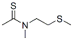 Ethanethioamide, N-methyl-N-[2-(methylthio)ethyl]- (9CI) Structure