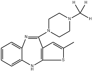 OLANZAPINE-METHYL-D3 Structure