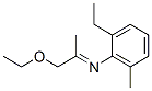 Benzenamine, N-(2-ethoxy-1-methylethylidene)-2-ethyl-6-methyl- (9CI) Structure