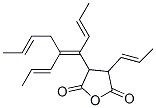 5-Furandione, dihydro-3-(pentapropenyl)-2 Structure