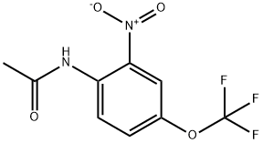 2-NITRO-4-(TRIFLUOROMETHOXY)ACETANILIDE Structure