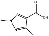 1H-Pyrazole-4-carboxylicacid,1,3-dimethyl-(9CI) 구조식 이미지