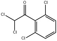 2,2-dichloro-1-(2,6-dichlorophenyl)-1-ethanone 구조식 이미지