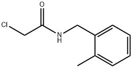2-CHLORO-N-(2-METHYLBENZYL)ACETAMIDE Structure