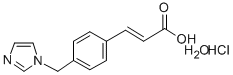 Ozagrel hydrochloride 구조식 이미지