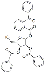 TETRA-O-BENZOYL-D-XYLOFURANOSE Structure