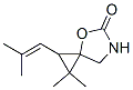 4-Oxa-6-azaspiro[2.4]heptan-5-one,1,1-dimethyl-2-(2-methyl-1-propenyl)- 구조식 이미지