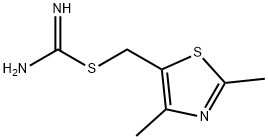 Carbamimidothioic acid, (2,4-dimethyl-5-thiazolyl)methyl ester (9CI) Structure