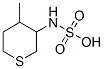 Sulfamic acid, (tetrahydro-4-methyl-2H-thiopyran-3-yl)- (9CI) Structure