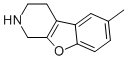 6-메틸-1,2,3,4-테트라하이드로-벤조푸로[2,3-C]피리딘 구조식 이미지