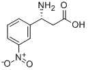 (R)-3-AMINO-3-(3-NITRO-PHENYL)-PROPIONIC ACID 구조식 이미지