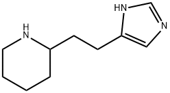 2-[2-(1H-IMIDAZOL-4-YL)-ETHYL]-PIPERIDINE Structure