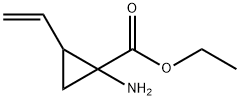 Cyclopropanecarboxylic acid, 1-amino-2-ethenyl-, ethyl ester Structure