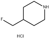 4-фторметилпиперидина гидрохлорид структурированное изображение