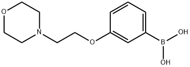 (3-[2-(MORPHOLIN-4-YL)ETHOXY]페닐)보라네디올 구조식 이미지