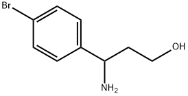 3-(4-브로모페닐)-DL-베타-알라니놀 구조식 이미지