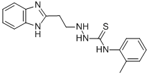 2-(2-(1H-Benzimidazol-2-yl)ethyl)-N-(2-methylphenyl)hydrazinecarbothio amide 구조식 이미지