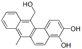 12-(Hydroxymethyl)-7-methylbenz[a]anthracene-3,4-diol Structure