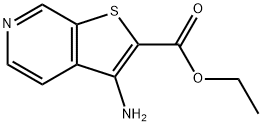 Ethyl 3-aminothieno[2,3-c]pyridine-2-carboxylate 구조식 이미지