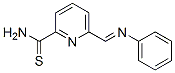 6-(phenyliminomethyl)pyridine-2-carbothioamide Structure