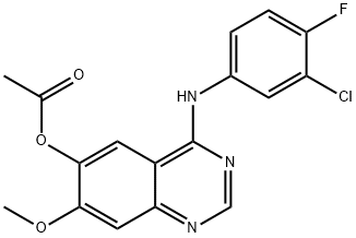 788136-89-0 4-(3-Chloro-4-fluorophenylamino)-7-methoxyquinazolin-6-yl acetate