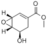 REL-(1R,5R,6S)-3-METHOXYCARBONYL-7-OXABICYCLO[4.1.0]-HEPT-2-EN-5-OL Structure