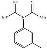 Thiourea,  N-(aminoiminomethyl)-N-(3-methylphenyl)- Structure