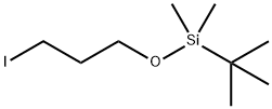 1-Iodo-3-[(tert-butyldiMethylsilyl)oxy]propane 구조식 이미지