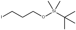 1-요오도-3-[(tert-부틸디메틸실릴)옥시]프로판 구조식 이미지
