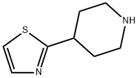 4-티아졸-2-일-피페리딘 구조식 이미지