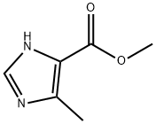 1H-Imidazole-4-carboxylicacid,5-methyl-,methylester(9CI) Structure