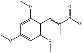 1-(2,4,6-트리메톡시페닐)-2-니트로프로펜 구조식 이미지