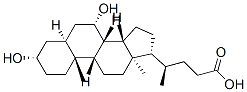 (4R)-4-[(3S,5S,7S,8S,9S,10R,13R,14S,17R)-3,7-dihydroxy-10,13-dimethyl-2,3,4,5,6,7,8,9,11,12,14,15,16,17-tetradecahydro-1H-cyclopenta[a]phenanthren-17-yl]pentanoic acid Structure