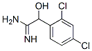 Benzeneethanimidamide,  2,4-dichloro--alpha--hydroxy-,  (-)- Structure