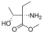 L-트레오닌,2-에틸-,메틸에스테르(9CI) 구조식 이미지