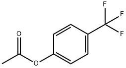 4-(Trifluoromethyl)phenyl acetate 구조식 이미지