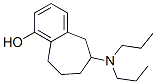 6,7,8,9-tetrahydro-1-hydroxy-N,N-dipropyl-5H-benzocyclohepten-6-ylamine Structure