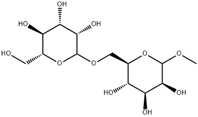 메틸6-O-(알파-D-만노피라노실)-알파-D-만노피라노사이드 구조식 이미지