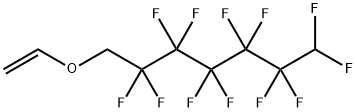 1,1,2,2,3,3,4,4,5,5,6,6-도데카플루오로-7-(비닐옥시)헵탄 구조식 이미지