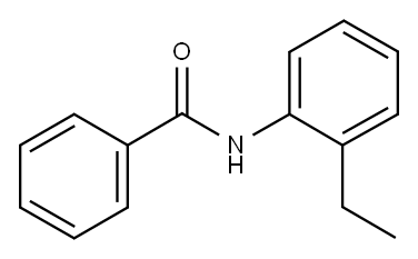 N-(2-ethylphenyl)benzamide Structure