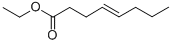 ETHYL TRANS-4-OCTENOATE 구조식 이미지